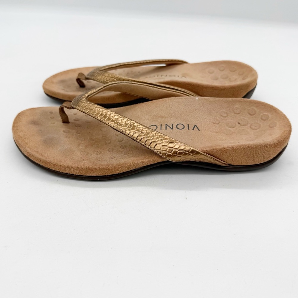 Vionic Dillon Toe-Post Supportive Sandal Size 8 S… - image 4